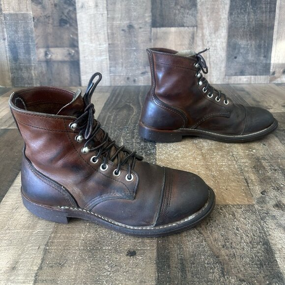 Red Wing 8111 Iron Ranger Work Boots Mens 4.5 D - Picture 12 of 12